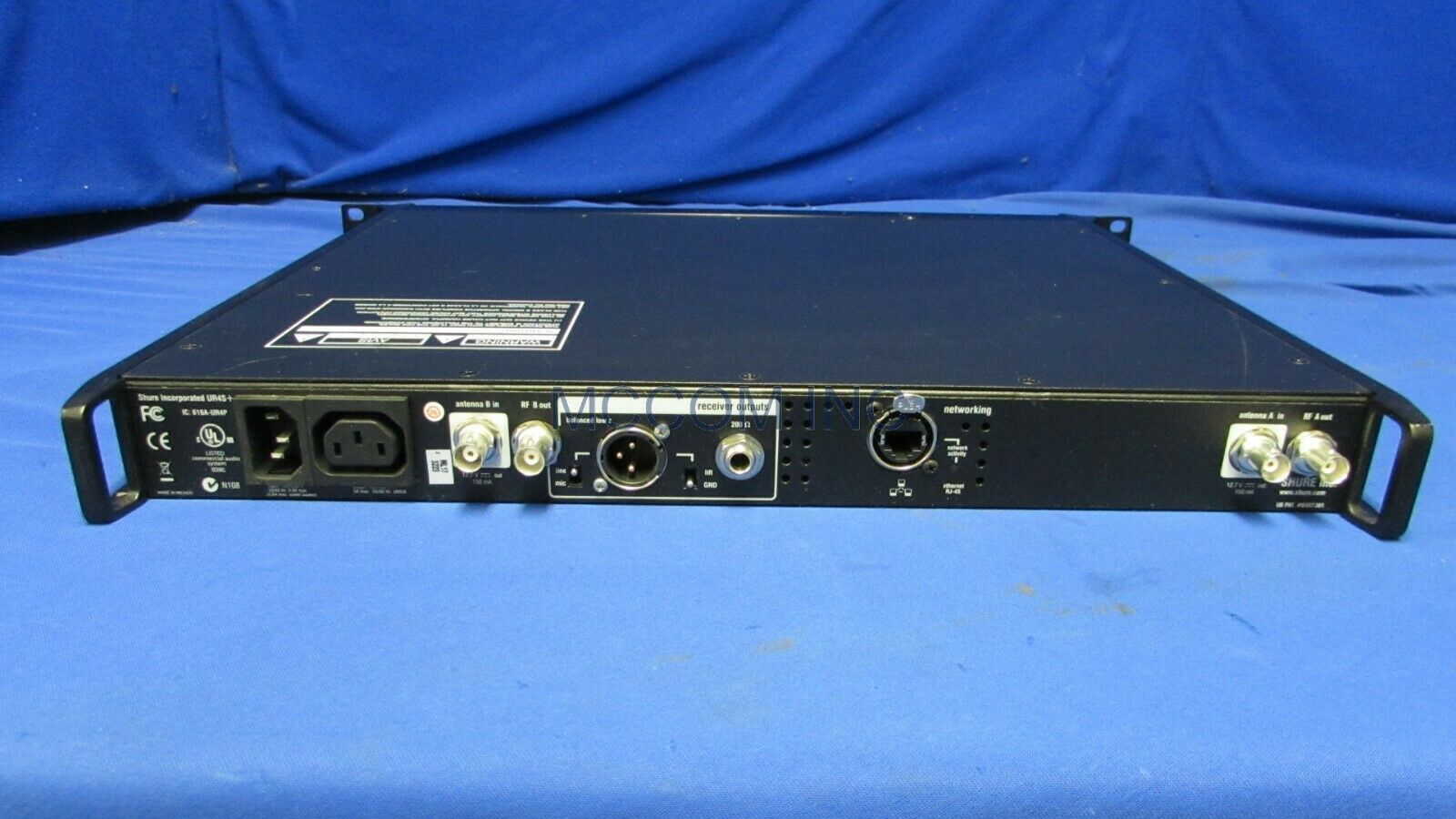 Shure UR4S+ UHF Diversity Wireless Mic Receiver