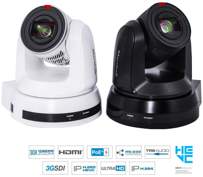 Marshall CV630-IP 30X UHD30 PTZ Camera