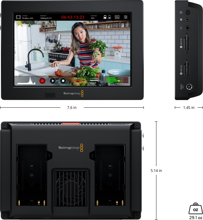 Blackmagic Design Video Assist 7” 3G