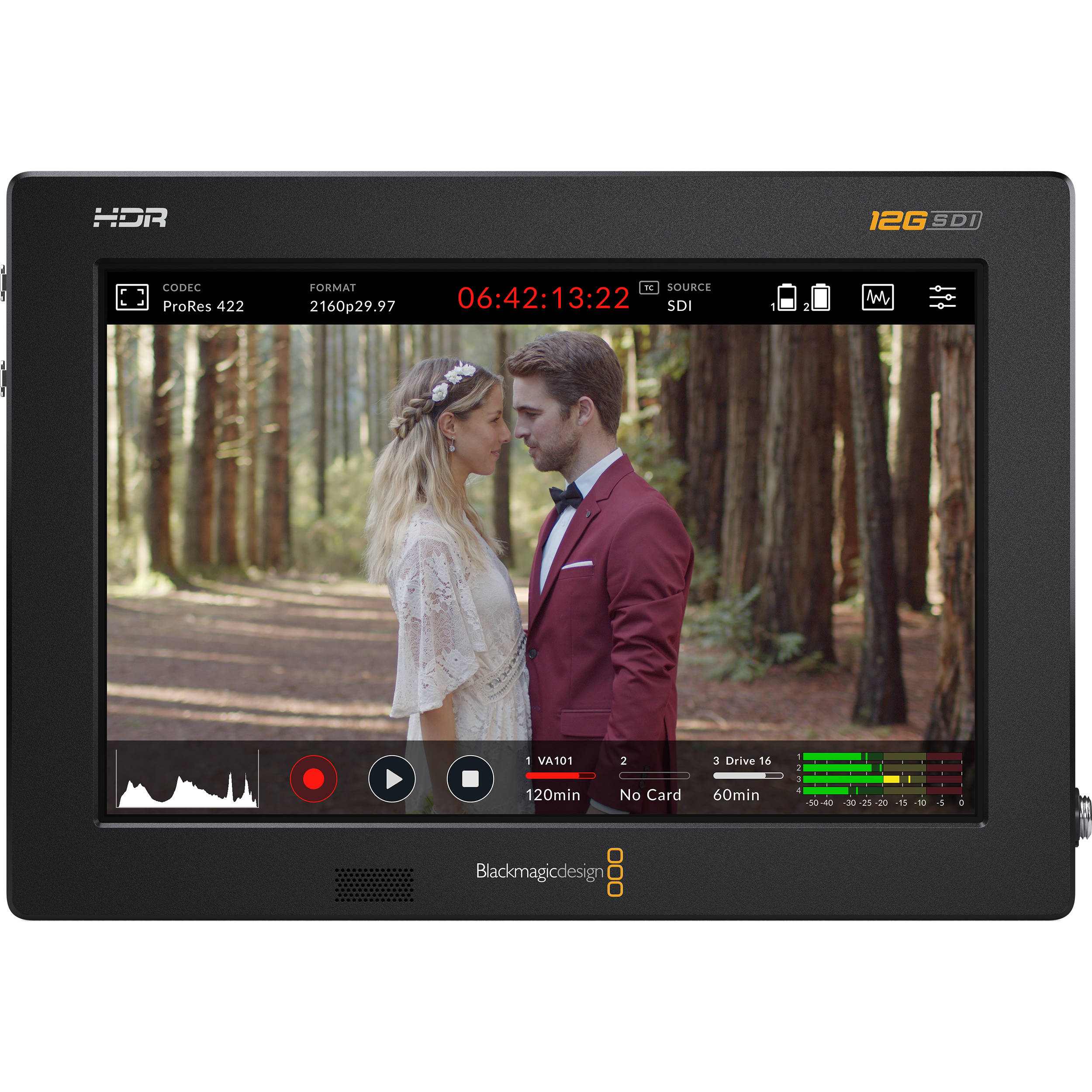 Assistant 7. Blackmagic Audio Monitor 12g. Blackmagic Video assist 7 12g HDR. Видеорекордер.