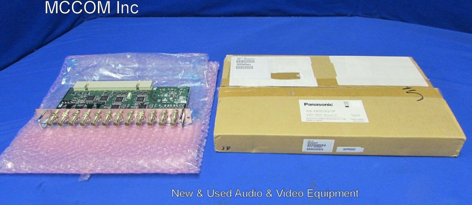 Panasonic AK-HHD931P Output Option Board