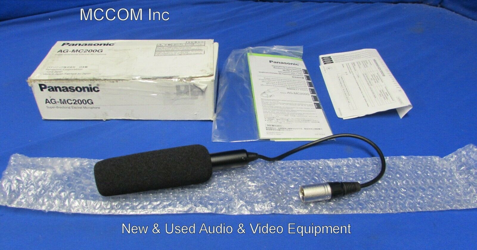 Panasonic AG-MC200G Super-Directional Electret Microphone