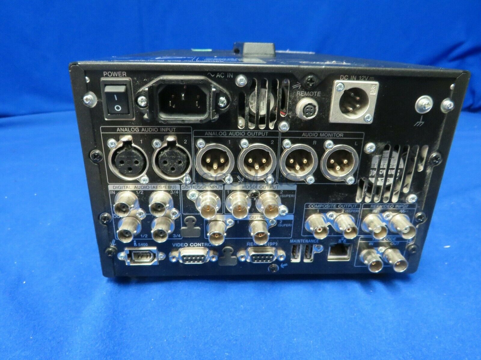 Sony PDW-HD1500 XDCAM HD Recorder w/ 321 Laser Hrs