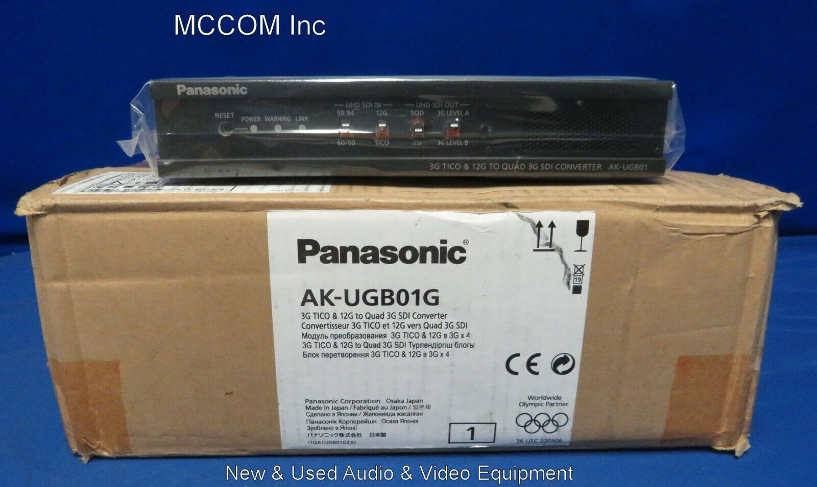 Panasonic AK-UBG01G Converter