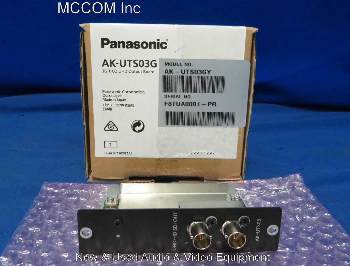 Panasonic AK-UTS03G Output Board