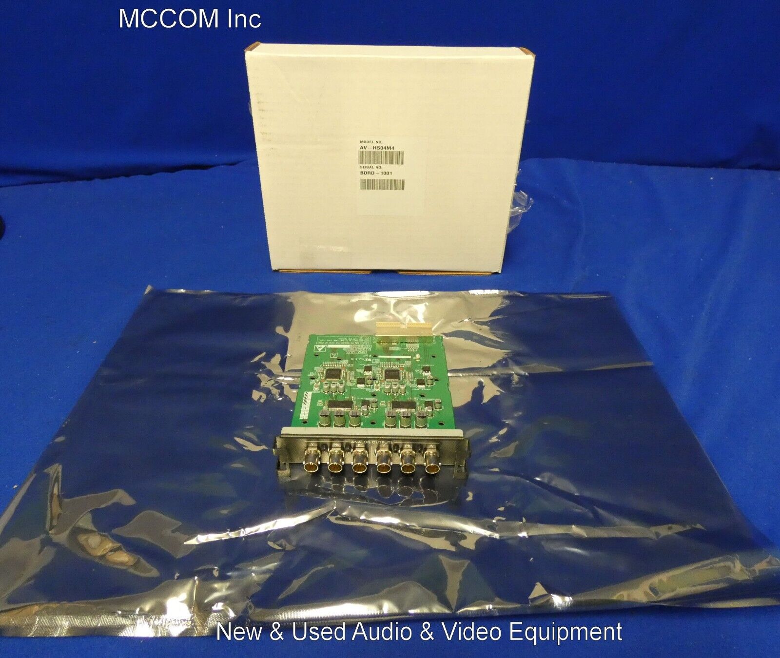 Panasonic AV-HS04M4 Output Board