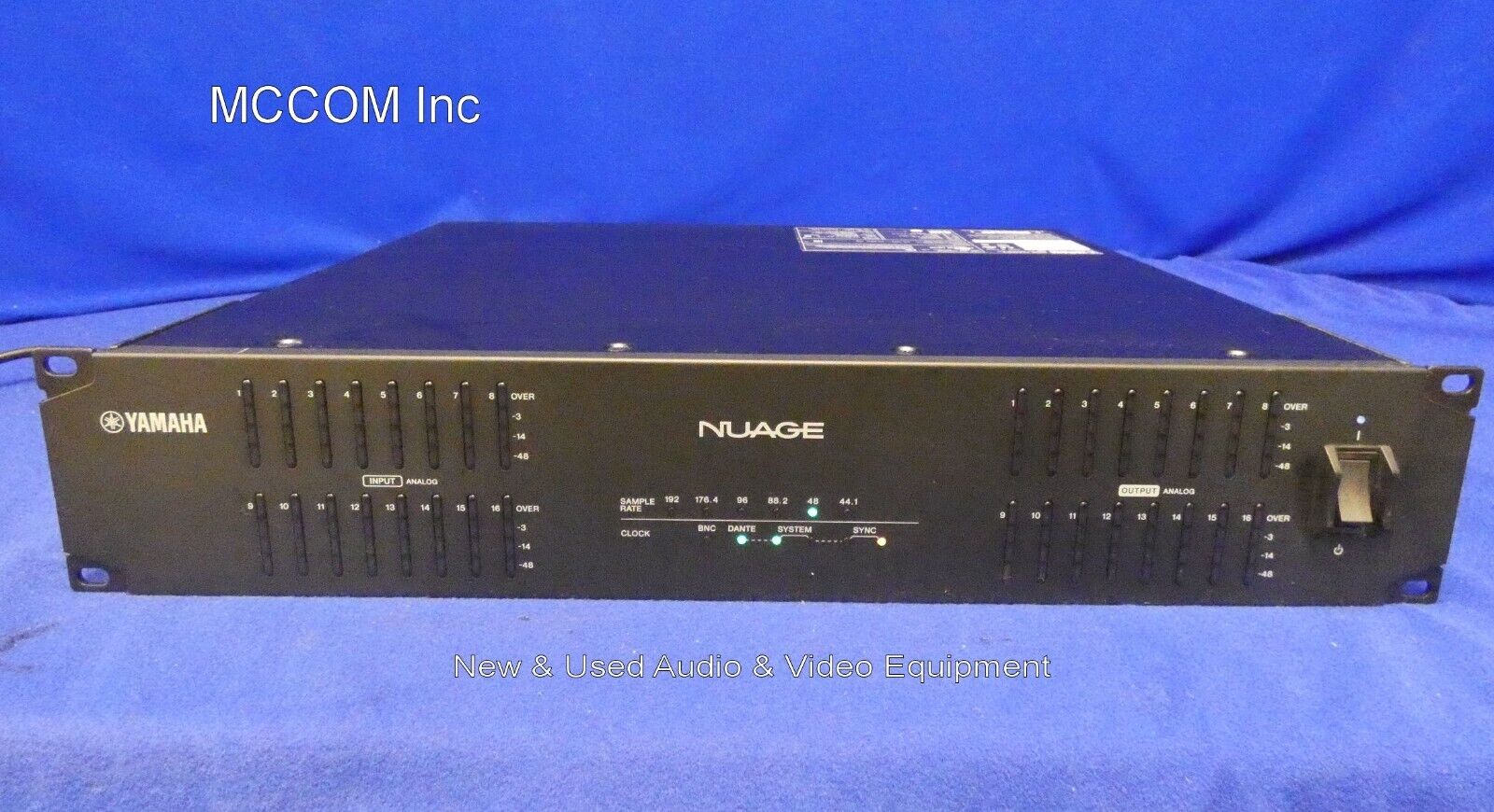 Yamaha NUAGE Nio500-A16 Analog I/O Audio Interface